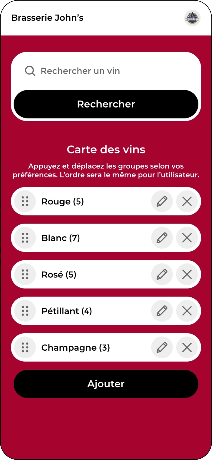 Organisez votre cave