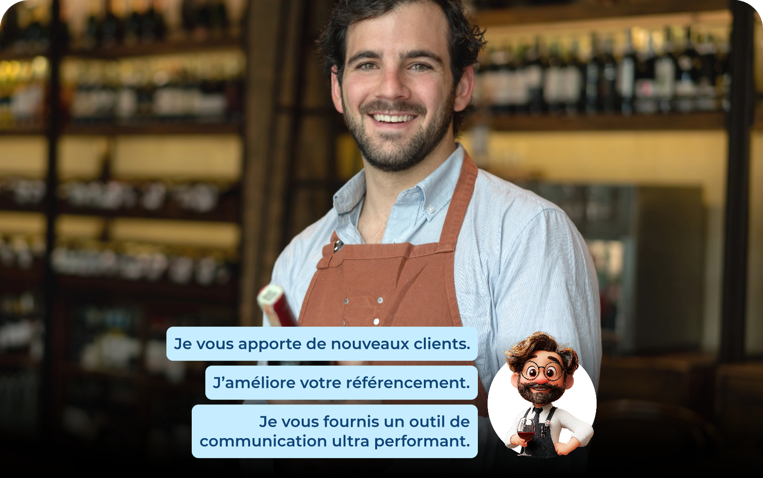 Vous êtes cavistes ?