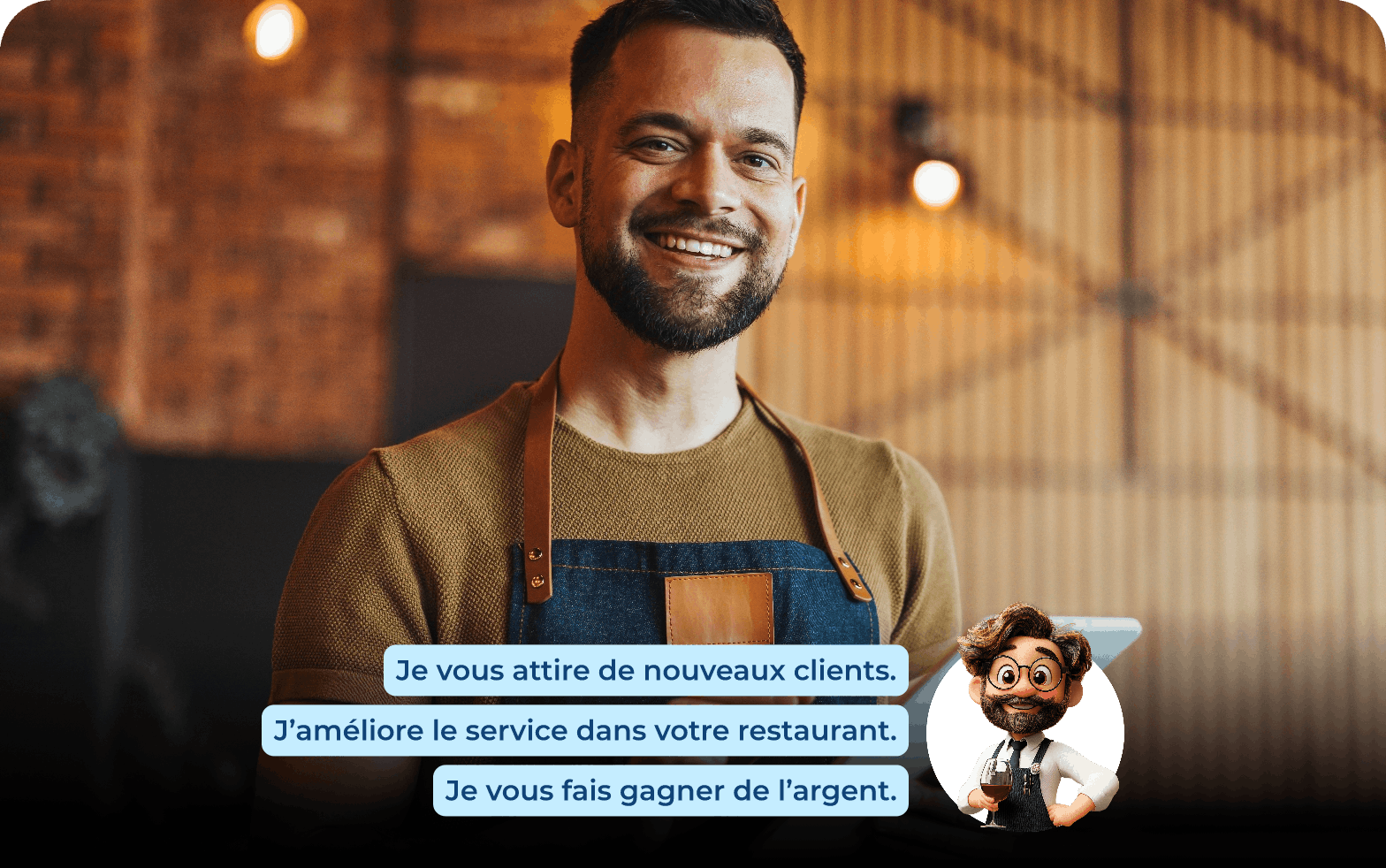 Vous êtes restaurateur ?